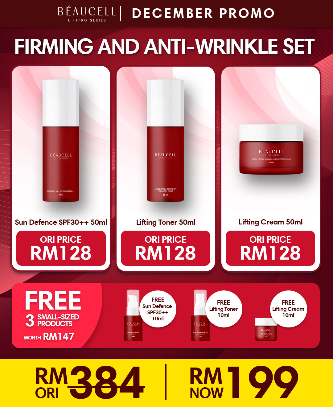 [Special Promotion] Beaucell Christmas Buy 3 Free 3