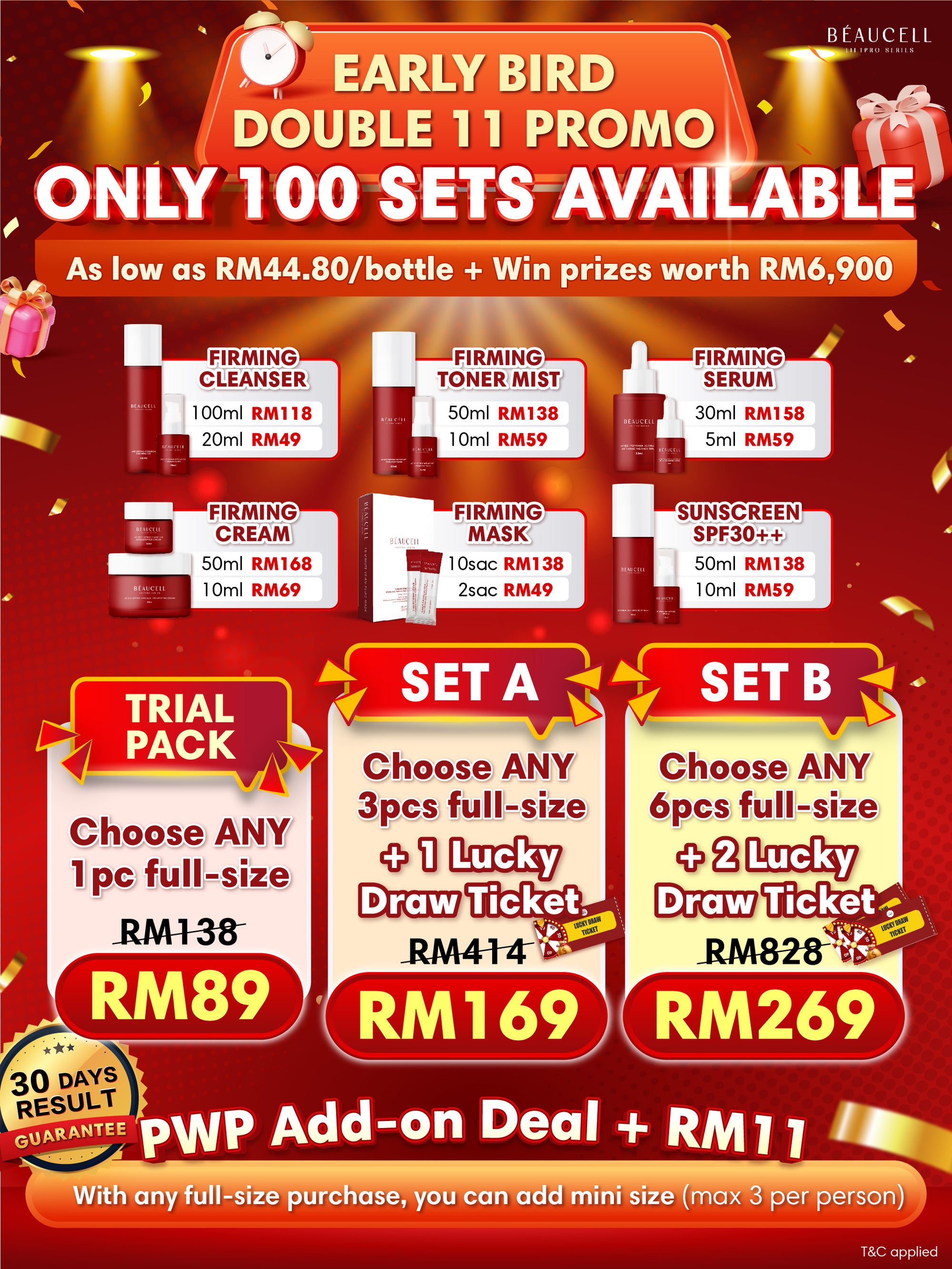 [Online] Beaucell EARLY BIRD Promotion Package