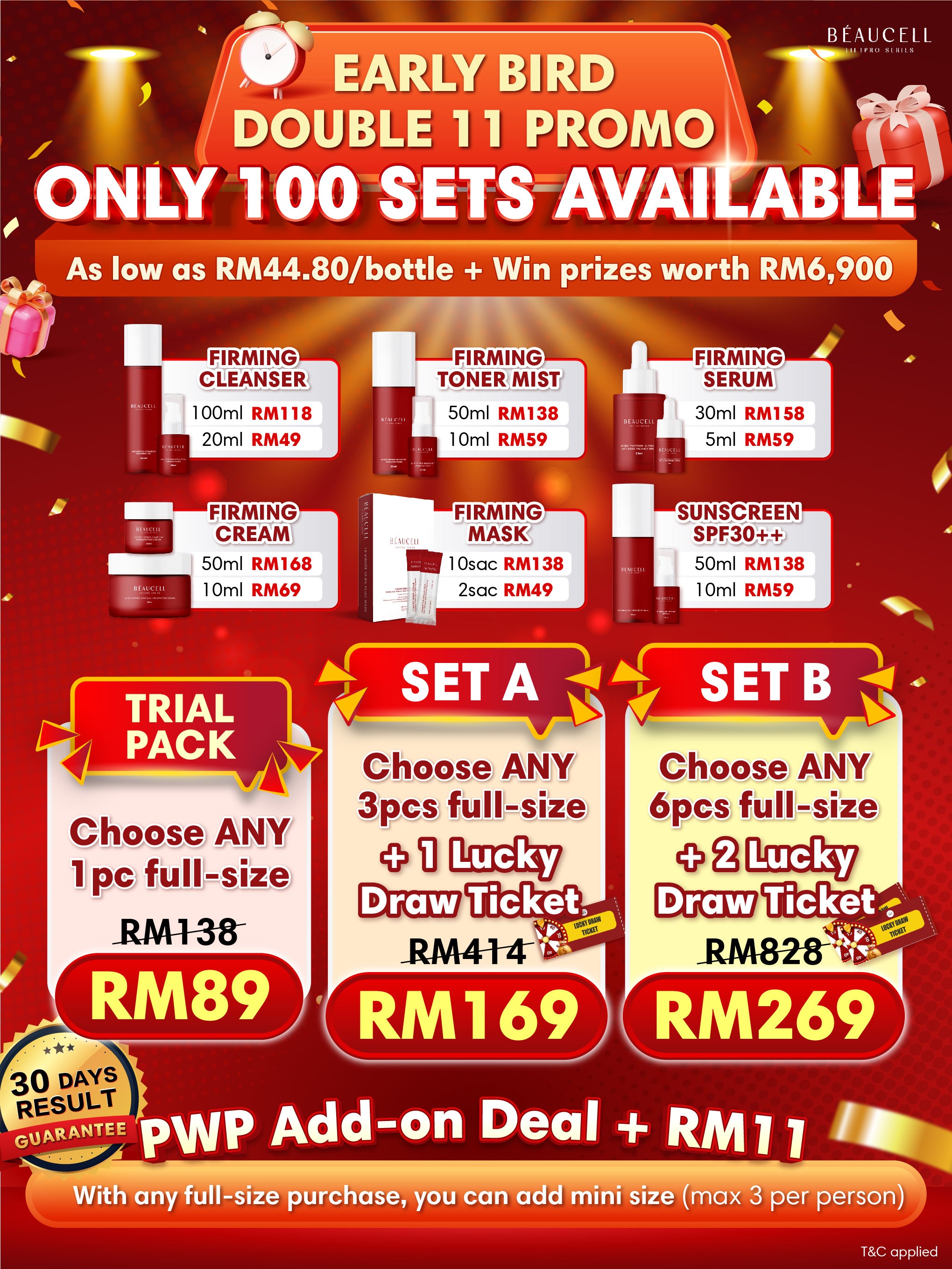 [Online] Beaucell EARLY BIRD Promotion Package